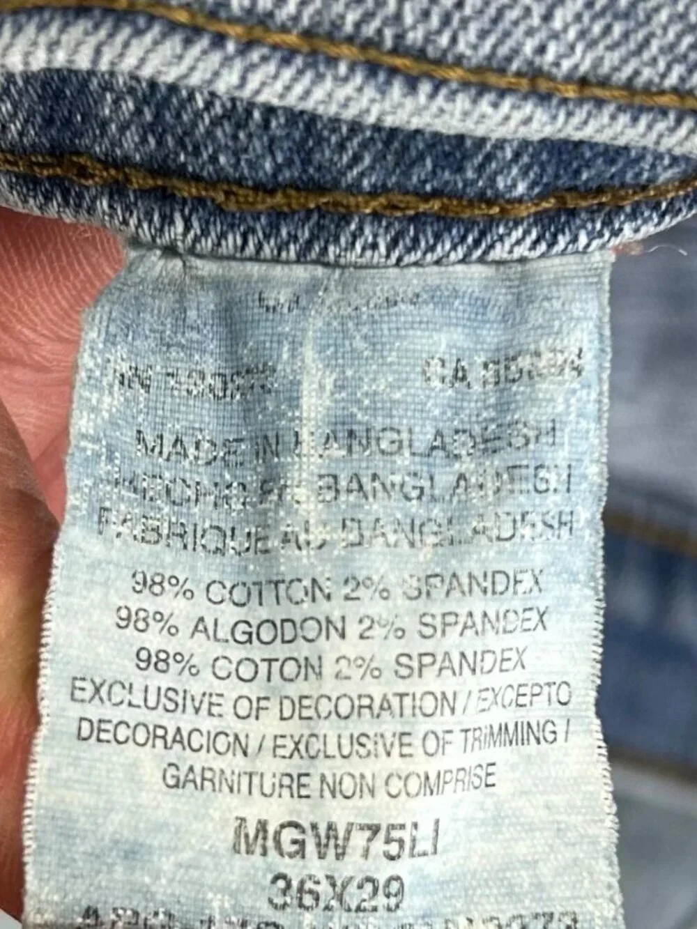 Wrangler Straight Fit Jeans Mens 36x29 Light Blue Denim Stretch Mid Rise Western